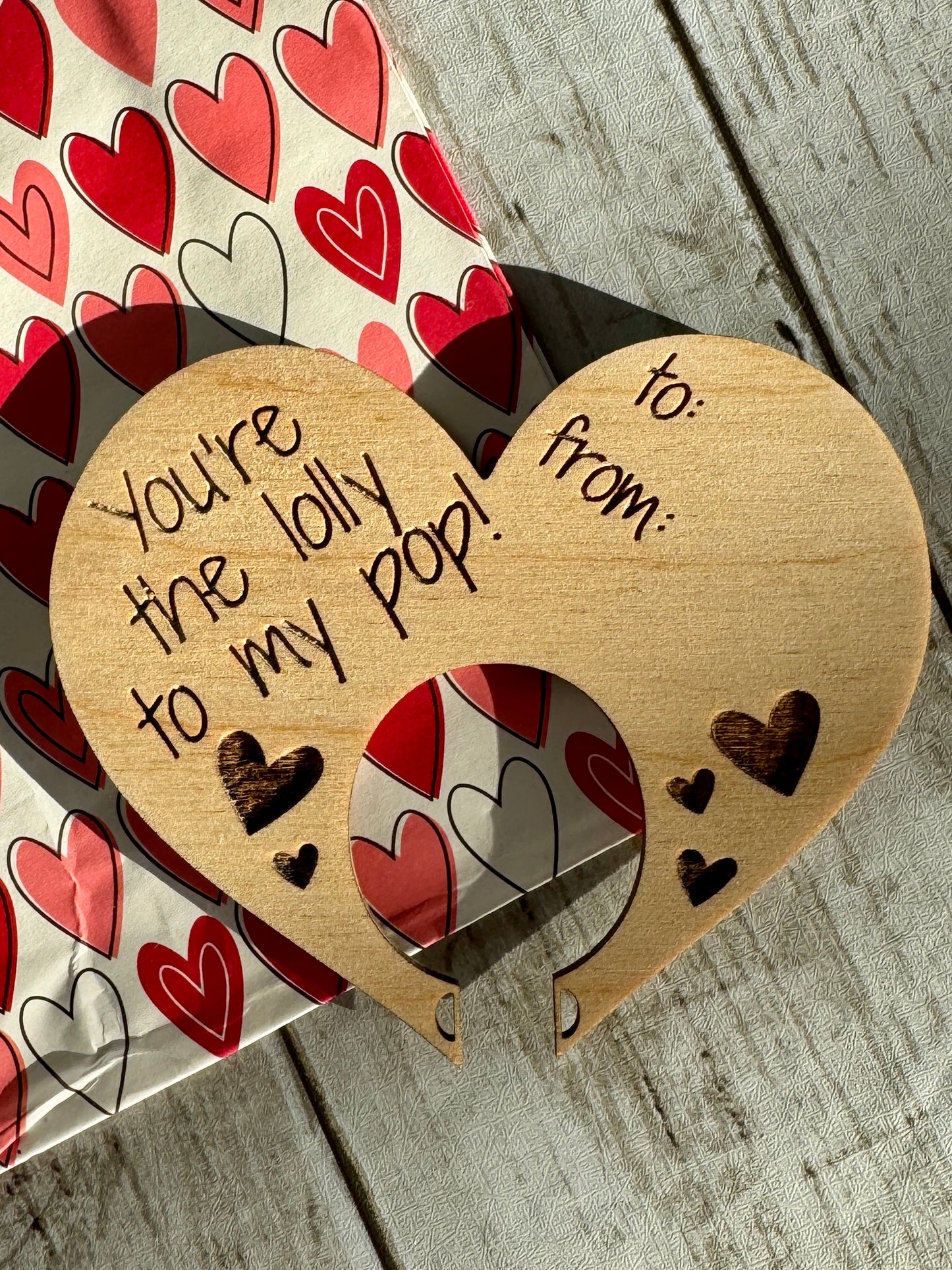 Heart Sucker Valentines