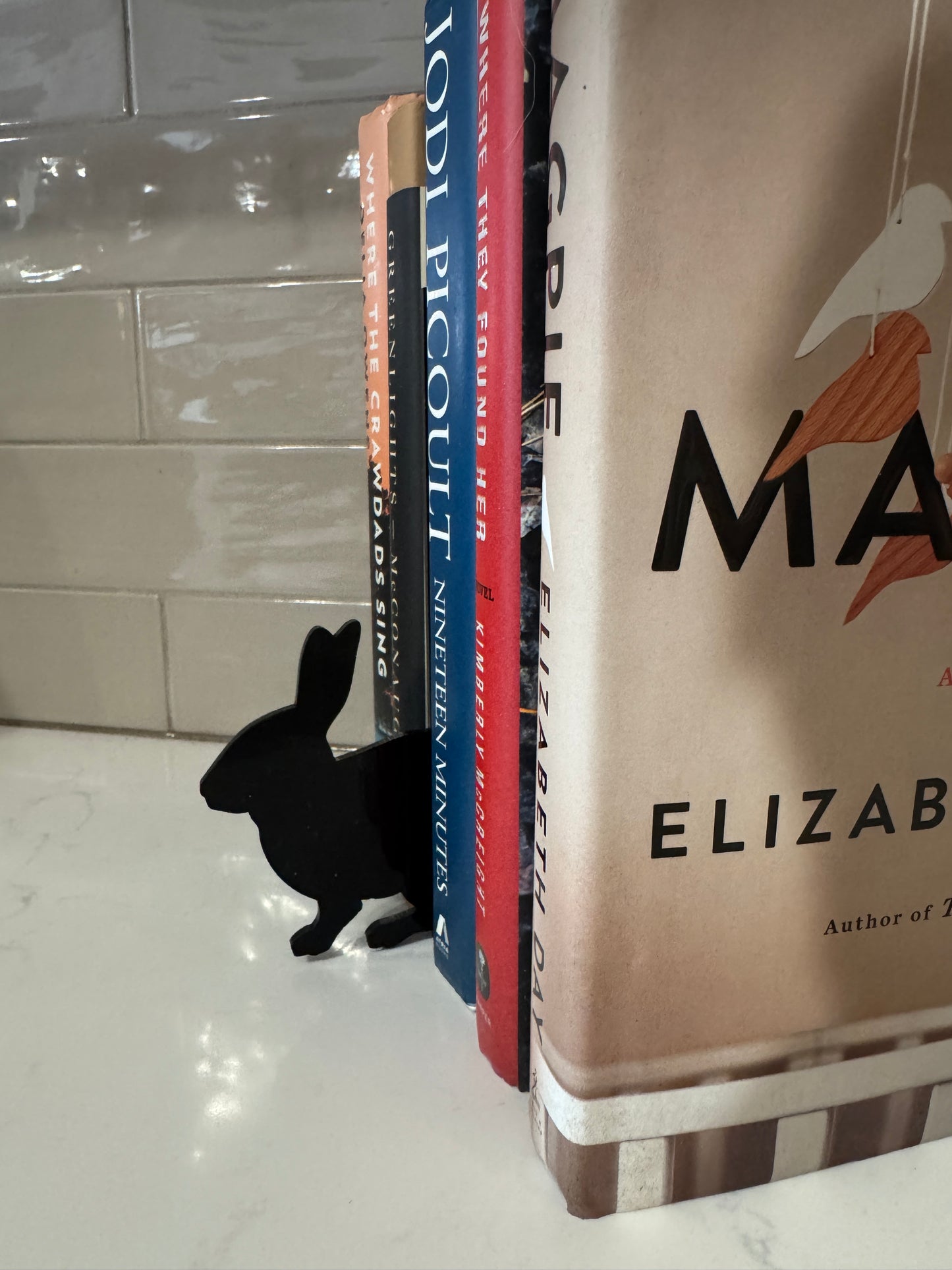Bunny Bookshelf Silhouette