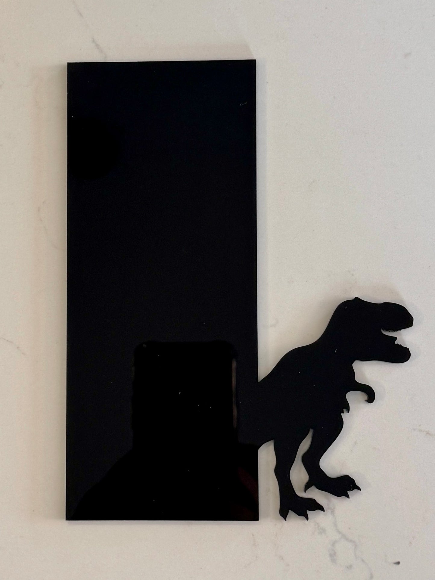 Dinosaur Bookshelf Silhouette