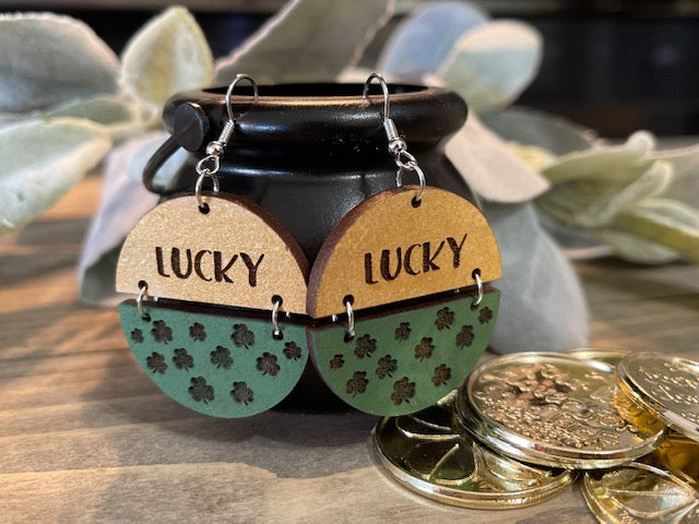 Lucky Shamrock Earrings
