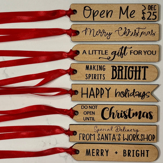 Christmas tags