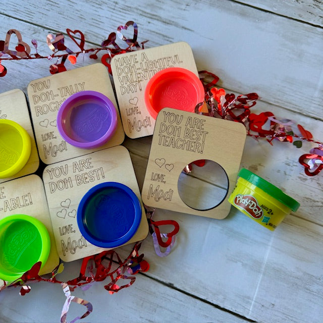 Playdoh Personalized Valentines