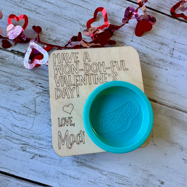 Playdoh Personalized Valentines