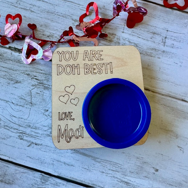 Playdoh Personalized Valentines