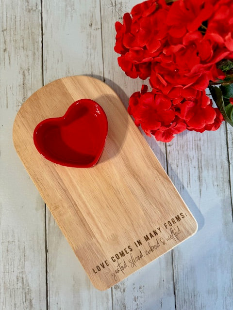 Valentine Cutting Board