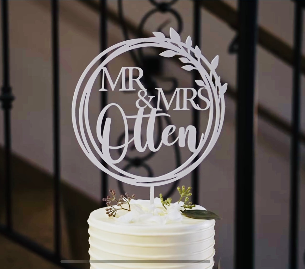 Wedding Cake Topper