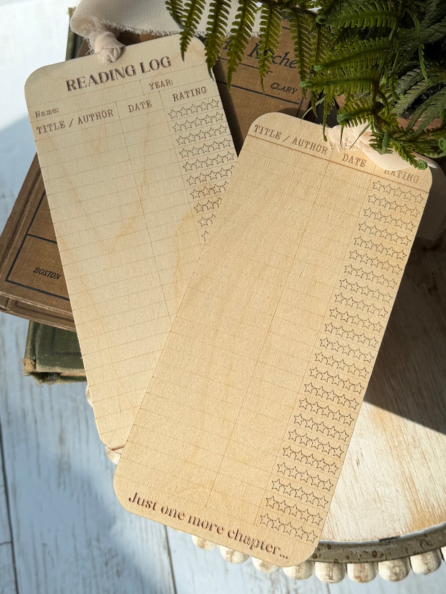 Double Sided Reading Log