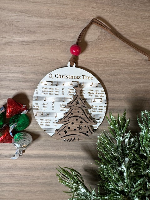 Christmas Song Ornaments