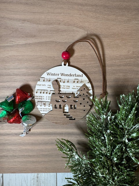 Christmas Song Ornaments