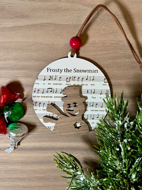 Christmas Song Ornaments