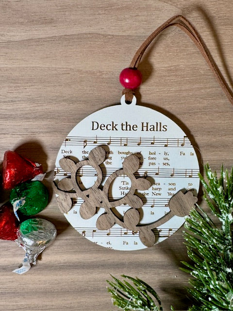 Christmas Song Ornaments