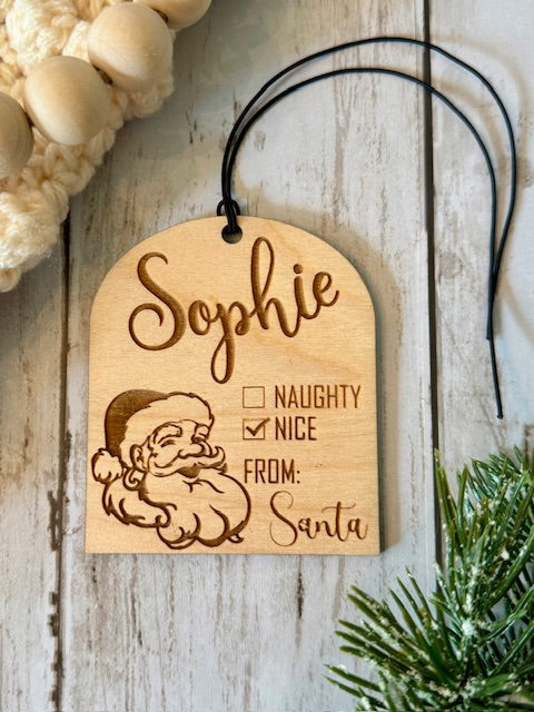 Personalized Present Tag