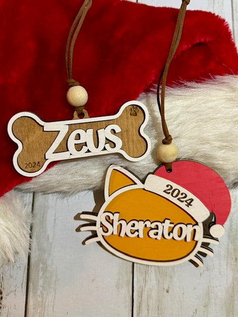 Pet Ornaments - Personalized