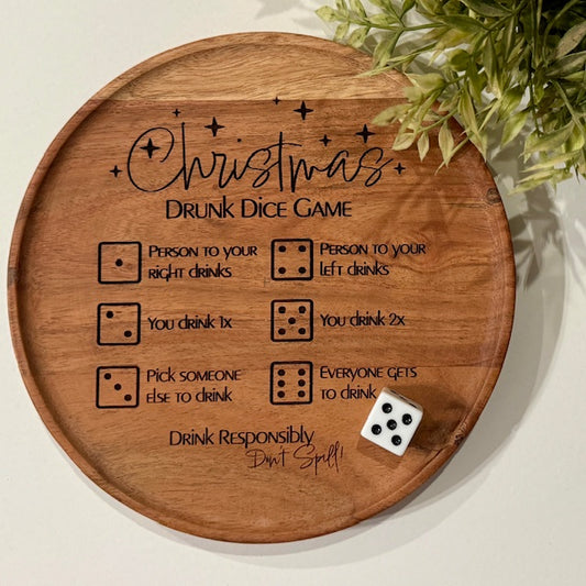 Christmas Drunk Dice Game