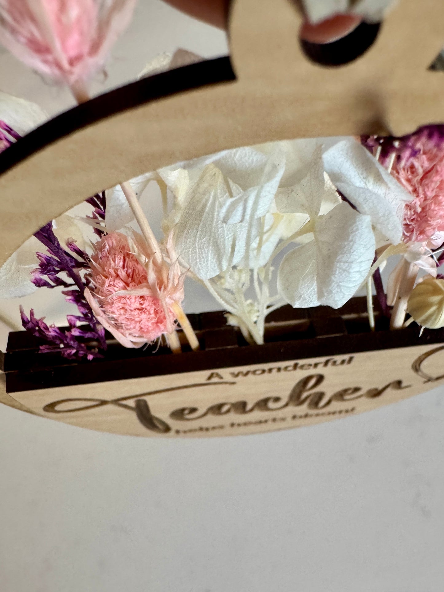 Ornament & Car Charm with Dried Flower Pockets