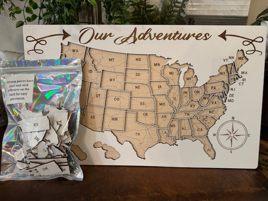 United States Travel Map