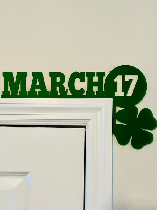 March 17 and Shamrock Door Corner