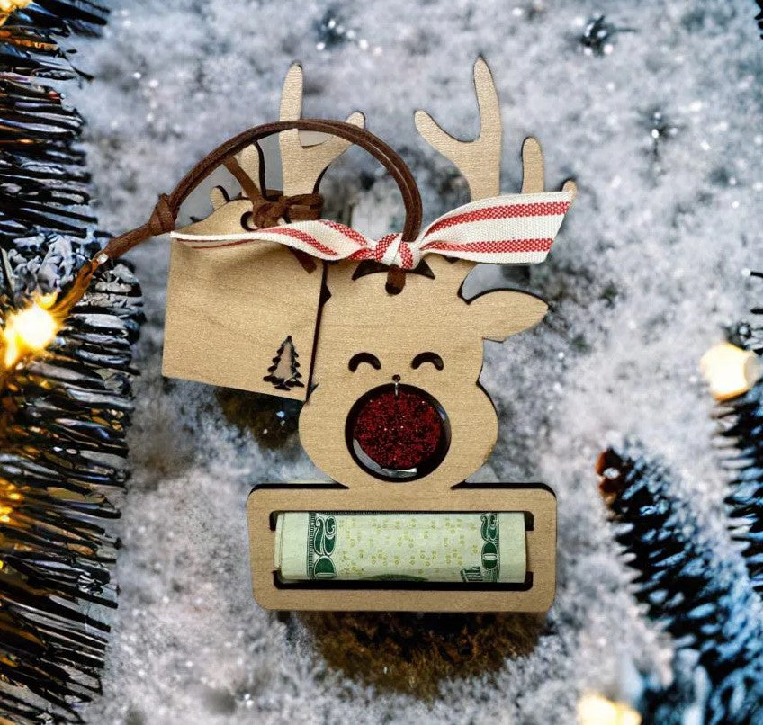 Rudolph Money Holder Ornament